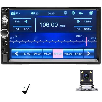 OEM Lettore Multimediale Per Auto, Schermo Da 7 Pollici, Connettività Bluetooth, Radio, 4 Telecamere A Led OEM Lettore Multimediale Per Auto, Schermo Da 7 Pollici, Connettività Bluetooth, Radio, 4 Telecamere A Led