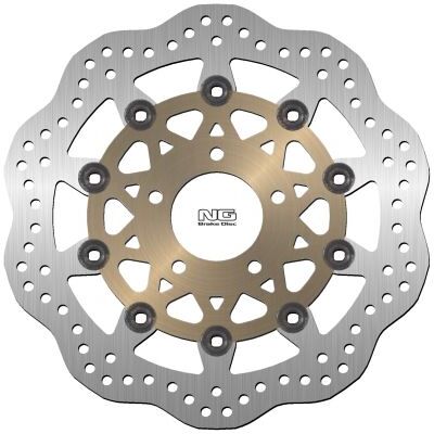 OEM Disco Freno Anteriore Ng Suzuki Gsf600 '95-04, Gsxf600/750 '89-03 (290x64x4.5mm) (5x10.5mm) Flottante Ondulato OEM Disco Freno Anteriore Ng Suzuki Gsf600 '95-04, Gsxf600/750 '89-03 (290x64x4.5mm) (5x10.5mm) Flottante Ondulato