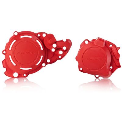 Acerbis Beta Rr 2t 250/300 Copertura accensione e frizione Rosso - Protezione motore Acerbis Beta Rr 2t 250/300 Copertura accensione e frizione Rosso - Protezione motore