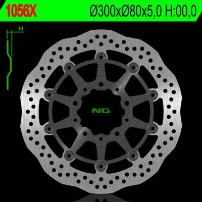 OEM Disco Freno Ng Kawasaki Wave Front Zx6r, Er6f/n, Kle 650 '05-'22 OEM Disco Freno Ng Kawasaki Wave Front Zx6r, Er6f/n, Kle 650 '05-'22