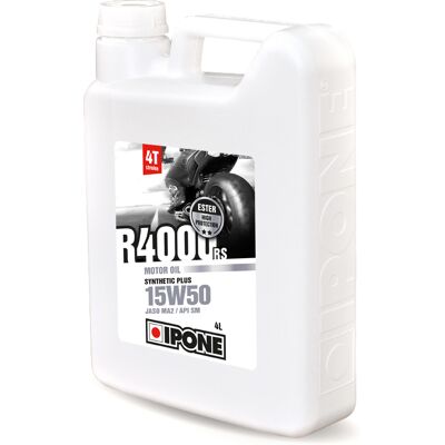 OEM Ipone R4000 Rs 15w50 4l Ma2 Olio Estere Per Moto, Quad, Scooter, Utv Premium OEM Ipone R4000 Rs 15w50 4l Ma2 Olio Estere Per Moto, Quad, Scooter, Utv Premium