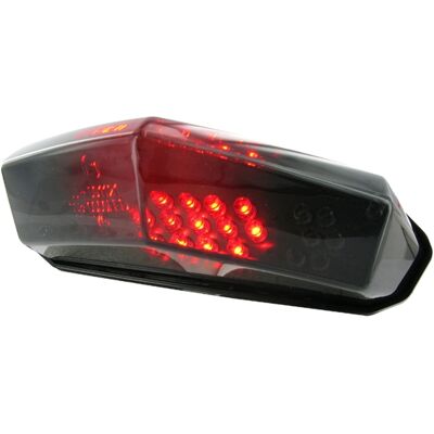 OEM Fanale Posteriore A Led Str8 Black Line Con Indicatori Di Direzione, Aprilia Rx 50, Sx 50 / Cpi Sx 50, Sm 50 / Derbi Drd 50, Senda 50, Supermoto 50 (e) OEM Fanale Posteriore A Led Str8 Black Line Con Indicatori Di Direzione, Aprilia Rx 50, Sx 50 / Cpi Sx 50, Sm 50 / Derbi Drd 50, Senda 50, Supermoto 50 (e)