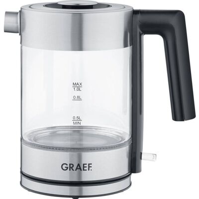 Graef - Wk300 Bollitore Acciaio Inox Capacità Effettiva: 1 L Graef - Wk300 Bollitore Acciaio Inox Capacità Effettiva: 1 L
