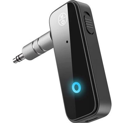 UXZEB Ricevitore Bluetooth, Adattatore Bluetooth Per Auto, Trasmettitore Bluetooth 5.0, Adattatore Bluetooth Wireless Portatile Da 3,5 Mm Aux UXZEB Ricevitore Bluetooth, Adattatore Bluetooth Per Auto, Trasmettitore Bluetooth 5.0, Adattatore Bluetooth Wireless Portatile Da 3,5 Mm Aux