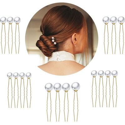 OEM Set Di 18 Forcine A Forma Di U - Per Matrimoni, Feste, Balli Di Fine Anno, Addii Al Nubilato, Uso Quotidiano OEM Set Di 18 Forcine A Forma Di U - Per Matrimoni, Feste, Balli Di Fine Anno, Addii Al Nubilato, Uso Quotidiano
