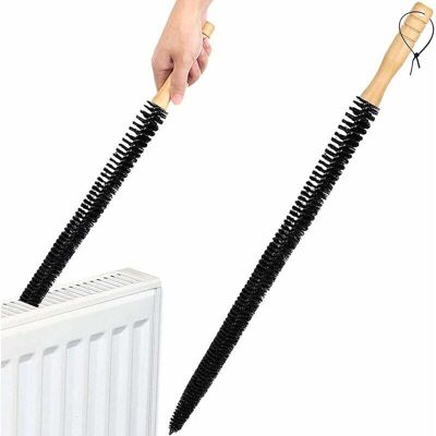 OEM Spazzola Per Termosifoni Con Manico Lungo E Flessibile In Legno - Spazzola A Setole Morbide OEM Spazzola Per Termosifoni Con Manico Lungo E Flessibile In Legno - Spazzola A Setole Morbide