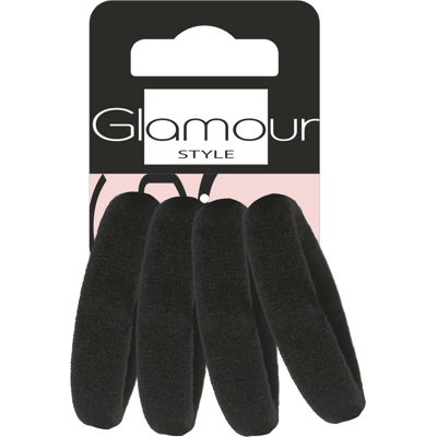 OEM Elastici Per Capelli Neri Larghi Inter-vion, 4 Pezzi OEM Elastici Per Capelli Neri Larghi Inter-vion, 4 Pezzi