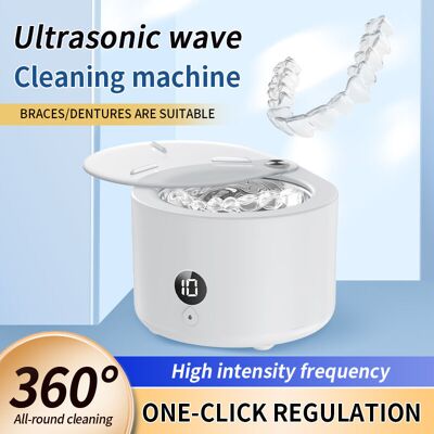 LIIYIELA Ultraschall-zahnspangenreiniger 45 Khz White Ultraschallreinigungsgerät Zahnspangen-reinigungsset Mit Zahnspangenbürste Und Pinzette – 150 Ml Zahnprothesenbad Zur Reinigung Von Za LIIYIELA Ultraschall-zahnspangenreiniger 45 Khz White Ultraschallreinigungsgerät Zahnspangen-reinigungsset Mit Zahnspangenbürste Und Pinzette – 150 Ml Zahnprothesenbad Zur Reinigung Von Za