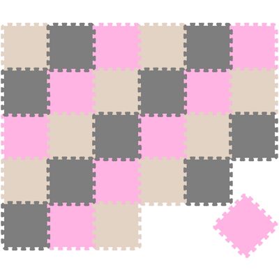 LittleTom Tappetino Puzzle di 27 Pezzi per Bambini - 30x30 EVA LittleTom Tappetino Puzzle di 27 Pezzi per Bambini - 30x30 EVA