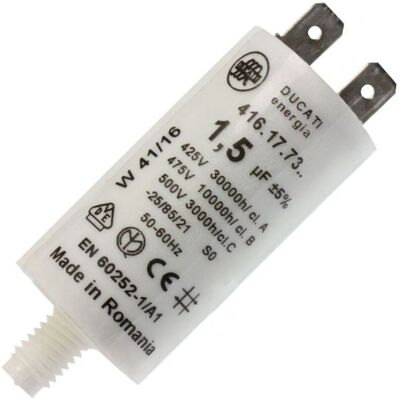 Thomson TKT5350 - Condensatore del motore - Ricambio Asciugatrice Thomson TKT5350 - Condensatore del motore - Ricambio Asciugatrice