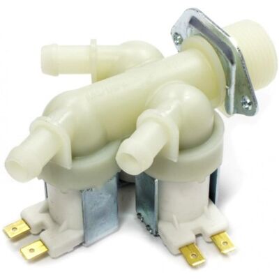UNIVERSALE - Elettrovalvola 3 Vie Tripla 180° Lavatrice - solenoid valve UNIVERSALE - Elettrovalvola 3 Vie Tripla 180° Lavatrice - solenoid valve