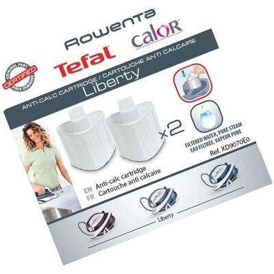 CALOR - XD9070E0 - Cartucce anticalcare - Lotto di 2 - Cartuccia CALOR - XD9070E0 - Cartucce anticalcare - Lotto di 2 - Cartuccia
