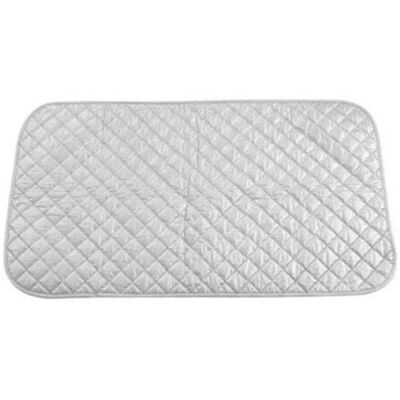 OEM Copriasse Da Stiro Isolante, Tappetino Per Stiratura A Vapore, In Cotone, Tappetino Da Tavolo Portatile Per Lavatrice, Asciugatrice, Viaggi, Casa, Argento, 48 X 85 Cm OEM Copriasse Da Stiro Isolante, Tappetino Per Stiratura A Vapore, In Cotone, Tappetino Da Tavolo Portatile Per Lavatrice, Asciugatrice, Viaggi, Casa, Argento, 48 X 85 Cm