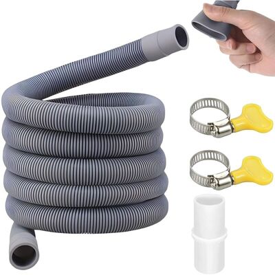 OEM Tubo Di Scarico Per Lavatrice, Tubo Per Lavastoviglie, Prolunga Per Tubo Lavastoviglie, Tubo Di Scarico Universale Con Fascette Stringitubo (1,5 Metri) OEM Tubo Di Scarico Per Lavatrice, Tubo Per Lavastoviglie, Prolunga Per Tubo Lavastoviglie, Tubo Di Scarico Universale Con Fascette Stringitubo (1,5 Metri)