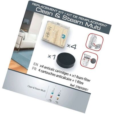 Rowenta Set Di 4 Cartucce Anticalcare Con 1 Filtro - Idropulitrici - - 322196 Rowenta Set Di 4 Cartucce Anticalcare Con 1 Filtro - Idropulitrici - - 322196