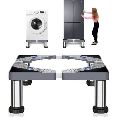 OEM Supporto Regolabile Per Lavatrice, Altezza 40–60 Cm, Altezza 23–26 Cm, Base Stabile Con 4 Piedini Antiscivolo Per Lavatrice, Frigorifero O Asciugatrice. OEM Supporto Regolabile Per Lavatrice, Altezza 40–60 Cm, Altezza 23–26 Cm, Base Stabile Con 4 Piedini Antiscivolo Per Lavatrice, Frigorifero O Asciugatrice.
