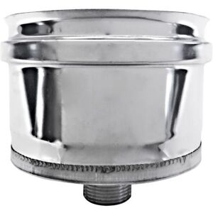 MBM Tappo Raccogli Condensa Canna Fumaria Dn 120 Tubo Acciaio Inox 316 MBM Tappo Raccogli Condensa Canna Fumaria Dn 120 Tubo Acciaio Inox 316