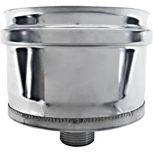 MBM Canna Fumaria Parete Doppia Coibentata Inox Tappo Raccogli Condensa Dn 130/180 MBM Canna Fumaria Parete Doppia Coibentata Inox Tappo Raccogli Condensa Dn 130/180