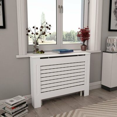 Copertura Radiatore MDF Bianca vidaXL - Design Moderno Copertura Radiatore MDF Bianca vidaXL - Design Moderno