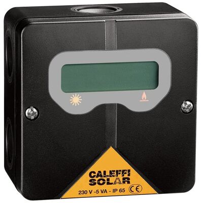 CALEFFI Termostato Con Display Visualizzazione Temperatura Bollitore 265001 Nero CALEFFI Termostato Con Display Visualizzazione Temperatura Bollitore 265001 Nero