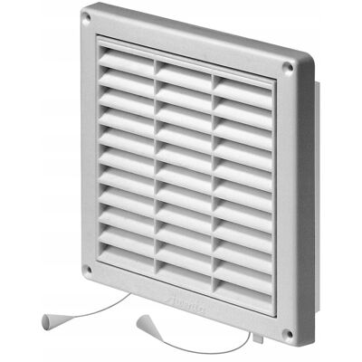 AWENTA Griglia Di Ventilazione T43a Pvc Regolabile 140x140 Mm AWENTA Griglia Di Ventilazione T43a Pvc Regolabile 140x140 Mm