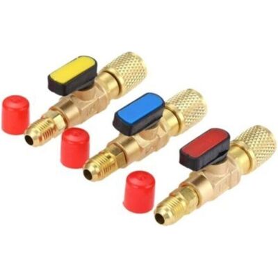 URSUS Valvola A Sfera Sae Da 1/4" Per Aria Condizionata, Raccordi A Bassa Perdita Per R134a, R410a, R12, R22, R502, Tubi Di Ricarica, Strumenti Per Aria Condizionata URSUS Valvola A Sfera Sae Da 1/4" Per Aria Condizionata, Raccordi A Bassa Perdita Per R134a, R410a, R12, R22, R502, Tubi Di Ricarica, Strumenti Per Aria Condizionata