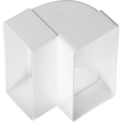 AWENTA Gomito Di Ventilazione Kp120-25 Angolo 90° Dimensioni 60x120 Mm AWENTA Gomito Di Ventilazione Kp120-25 Angolo 90° Dimensioni 60x120 Mm