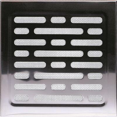 AWENTA Griglia Di Ventilazione Mn1n Acciaio Inox 14x14 Cm AWENTA Griglia Di Ventilazione Mn1n Acciaio Inox 14x14 Cm