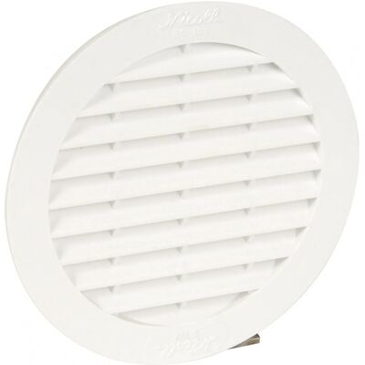 NICOLL Pvc Classico: Rotondo Per Tubo D.99 Bianco Con Zanzariera NICOLL Pvc Classico: Rotondo Per Tubo D.99 Bianco Con Zanzariera