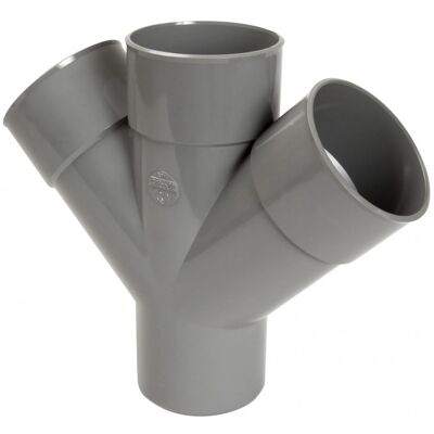 NICOLL Croce Pvc 45° Mf: 100 NICOLL Croce Pvc 45° Mf: 100