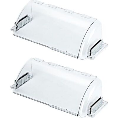 URSUS Set Di 2 Deflettori Di Ventilazione Trasparenti E Regolabili, Da 8,5 A 14,5 Pollici, Per Griglie Di Ventilazione A Soffitto, Pavimento E Pareti Laterali. URSUS Set Di 2 Deflettori Di Ventilazione Trasparenti E Regolabili, Da 8,5 A 14,5 Pollici, Per Griglie Di Ventilazione A Soffitto, Pavimento E Pareti Laterali.