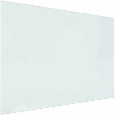 VIDAXL Piastra In Vetro Per Camino Trasparente 80 X 60 Cm Vetro VIDAXL Piastra In Vetro Per Camino Trasparente 80 X 60 Cm Vetro