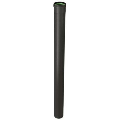 Tubo pellet TEN - Nero opaco 100cm D80mm Guarnizione Viton Tubo pellet TEN - Nero opaco 100cm D80mm Guarnizione Viton