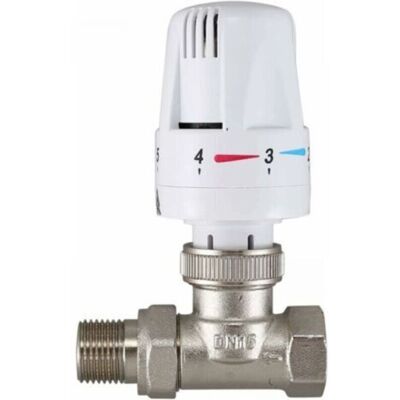 OEM Valvola Termostatica Per Radiatore In Ottone Da 1/2" - Tipo Dritto Dn15 - Controllo Automatico Della Temperatura - Riscaldamento A Pavimento (dn15) OEM Valvola Termostatica Per Radiatore In Ottone Da 1/2" - Tipo Dritto Dn15 - Controllo Automatico Della Temperatura - Riscaldamento A Pavimento (dn15)