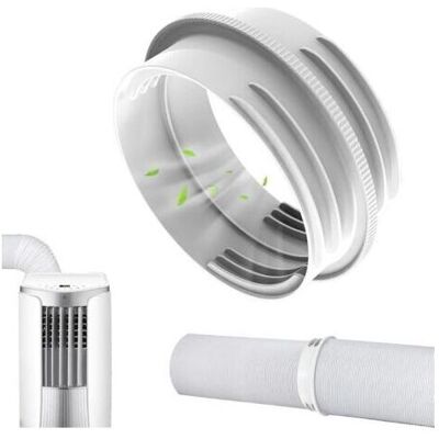 SCORPIO Adattatore Per Tubo Flessibile Di Condizionatore Portatile Per Finestre, Diametro Interno 130 Mm/esterno 150 Mm, Raccordo Per Tubo Di Scarico Per Condizionatori D'Aria SCORPIO Adattatore Per Tubo Flessibile Di Condizionatore Portatile Per Finestre, Diametro Interno 130 Mm/esterno 150 Mm, Raccordo Per Tubo Di Scarico Per Condizionatori D'Aria
