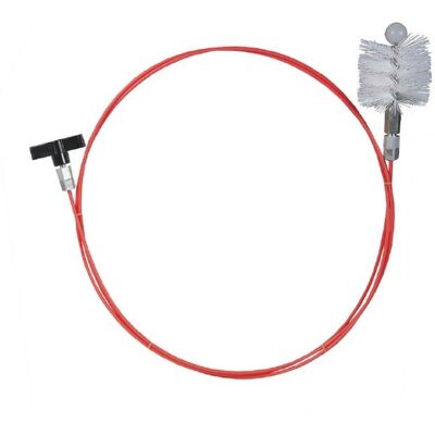 UNIVERSALE Kit Spazzola La Pulizia Della Canna Fumaria Stufe A Pellet 3 Mt. UNIVERSALE Kit Spazzola La Pulizia Della Canna Fumaria Stufe A Pellet 3 Mt.