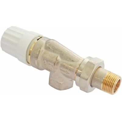 Danfoss Corpo Termostatico Ad Angolo Rovesciato In Ottone, Attacco Femmina 12/17 Somatherm For You Danfoss Corpo Termostatico Ad Angolo Rovesciato In Ottone, Attacco Femmina 12/17 Somatherm For You