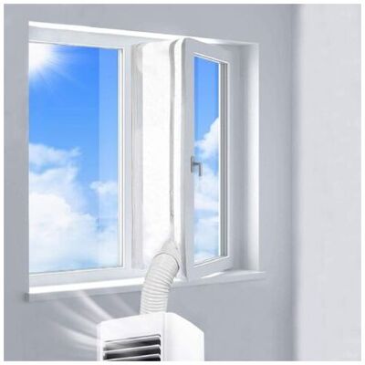 SCORPIO Guarnizione Per Finestre Lunga 4 M Per Condizionatori Portatili, Adatta A Tutti I Condizionatori E Asciugatrici Portatili, Deflettore Dell'aria Calda, Facile Da Installare, Impermeabile, Portatile. SCORPIO Guarnizione Per Finestre Lunga 4 M Per Condizionatori Portatili, Adatta A Tutti I Condizionatori E Asciugatrici Portatili, Deflettore Dell'aria Calda, Facile Da Installare, Impermeabile, Portatile.