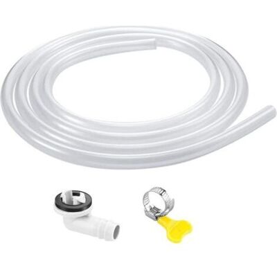 ABYSSE Tubo Di Scarico Per Condizionatori D'Aria – Tubo Di Scarico Per Condizionatori Portatili – Set Impermeabile Con Raccordo E Fascetta – Ricambio Ideale Per La Riparazione E La Manutenzione Dei Condizion ABYSSE Tubo Di Scarico Per Condizionatori D'Aria – Tubo Di Scarico Per Condizionatori Portatili – Set Impermeabile Con Raccordo E Fascetta – Ricambio Ideale Per La Riparazione E La Manutenzione Dei Condizion
