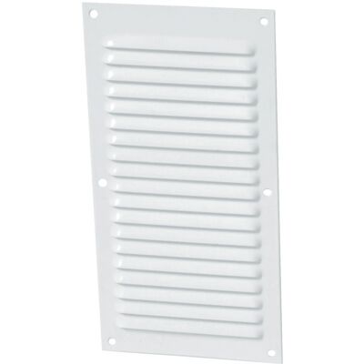 NICOLL Alluminio Laccato Bianco Con Zanzariera: Rettangolare Verticale 20x10 NICOLL Alluminio Laccato Bianco Con Zanzariera: Rettangolare Verticale 20x10