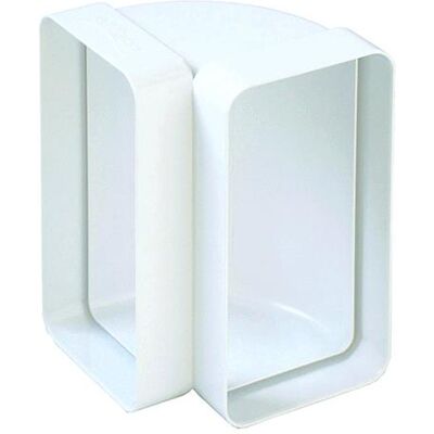 Edil Plast - CCV126B - 120x60 mm - Curva di ventilazione Edil Plast - CCV126B - 120x60 mm - Curva di ventilazione