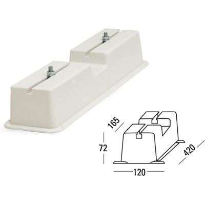 UNIVERSALE 1pz. Base Staffa A Pavimento Unita' Esterna Climatizzatore Condizionatore UNIVERSALE 1pz. Base Staffa A Pavimento Unita' Esterna Climatizzatore Condizionatore