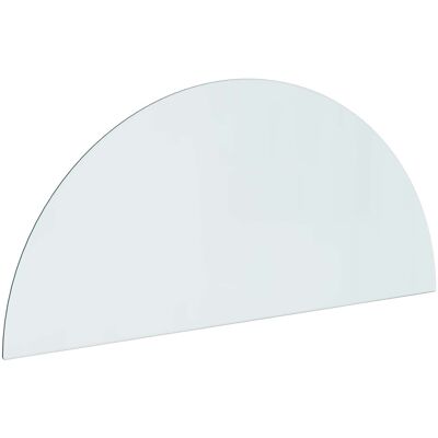 VIDAXL Piastra In Vetro Per Camino Trasparente 1200 X 500 Mm Vetro VIDAXL Piastra In Vetro Per Camino Trasparente 1200 X 500 Mm Vetro
