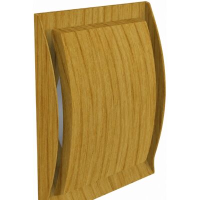 NICOLL - Griglia Di Ventilazione Neolia Design D.125 Sughero Di Quercia NICOLL - Griglia Di Ventilazione Neolia Design D.125 Sughero Di Quercia