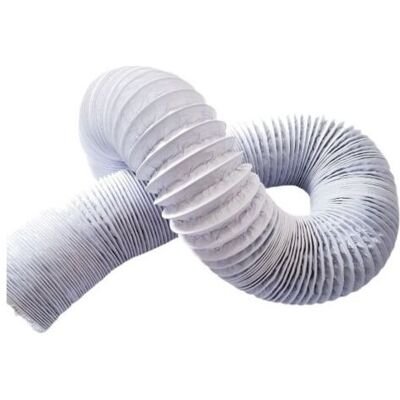 SCORPIO Tubo Flessibile Di Scarico In Pvc Da 80 Mm Di Diametro / 10 M – Tubo Di Ventilazione Per Condizionatori, Asciugatrici E Cappe Aspiranti SCORPIO Tubo Flessibile Di Scarico In Pvc Da 80 Mm Di Diametro / 10 M – Tubo Di Ventilazione Per Condizionatori, Asciugatrici E Cappe Aspiranti