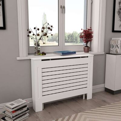 Copertura Radiatore MDF Bianca vidaXL - Design Moderno Copertura Radiatore MDF Bianca vidaXL - Design Moderno