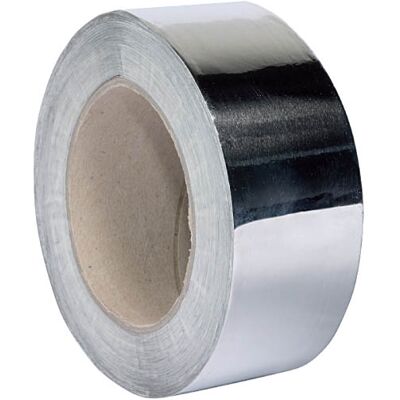 UNIVERSALE Nastro Alluminio Tubi Rame Anti Condensa Climatizzatore 50 Mt UNIVERSALE Nastro Alluminio Tubi Rame Anti Condensa Climatizzatore 50 Mt