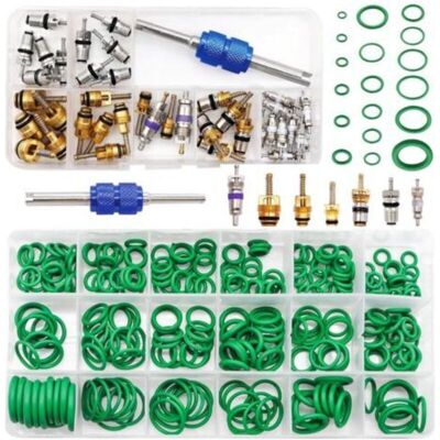 URSUS Kit Di Riparazione Per Climatizzatori Auto: O-ring E Nuclei Valvola. Attrezzo Per La Rimozione E L'Installazione. Per R12 E R134a. Adatto Anche Per Valvole Pneumatici. URSUS Kit Di Riparazione Per Climatizzatori Auto: O-ring E Nuclei Valvola. Attrezzo Per La Rimozione E L'Installazione. Per R12 E R134a. Adatto Anche Per Valvole Pneumatici.