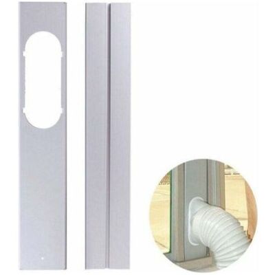 ABYSSE Guarnizione Regolabile Per Finestre Di Condizionatori Portatili 55–110 Cm – Larghezza Apertura 7,5 Cm – 2 Piastre In Pvc Per Installazione Rapida – ABYSSE Guarnizione Regolabile Per Finestre Di Condizionatori Portatili 55–110 Cm – Larghezza Apertura 7,5 Cm – 2 Piastre In Pvc Per Installazione Rapida –