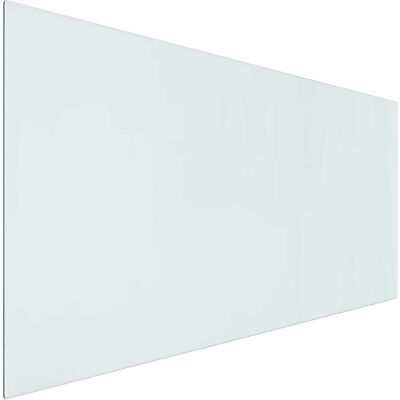 VIDAXL Piastra In Vetro Per Camino Trasparente 120 X 60 Cm Vetro VIDAXL Piastra In Vetro Per Camino Trasparente 120 X 60 Cm Vetro